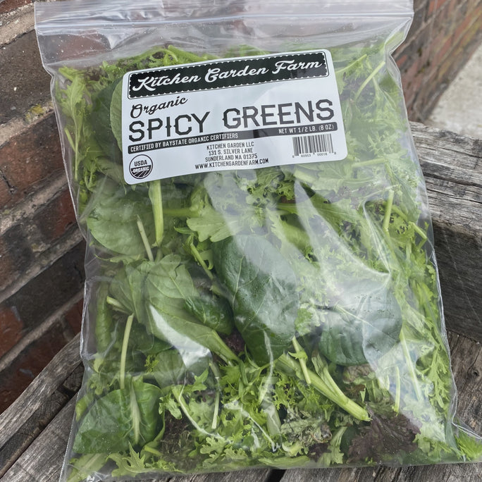 Salad Greens: Spicy Mix