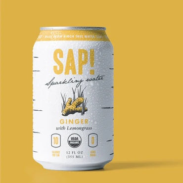 SAP! Ginger Lemongrass Seltzer
