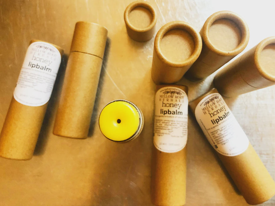 Tallow+Honey Lipbalm Tube-Tulsi