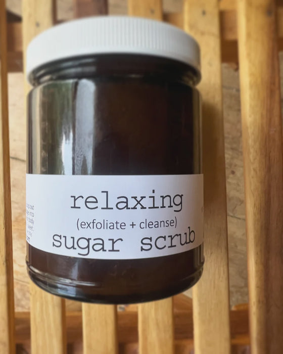 Relaxing Sugar Scrub