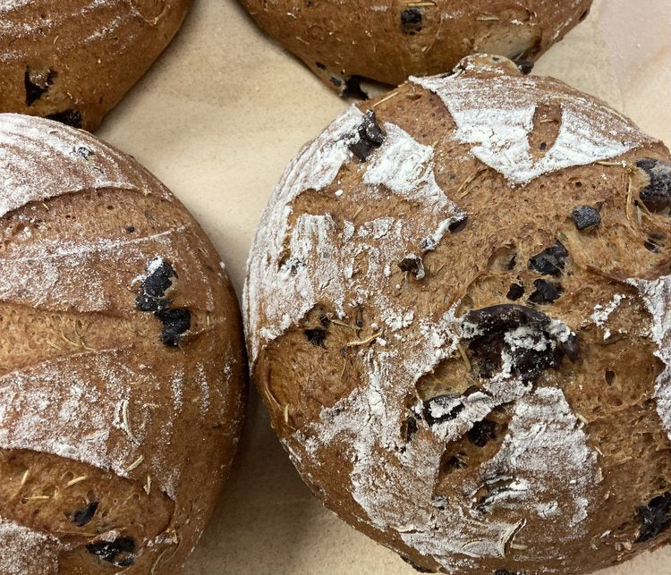 Gluten Free Olive & Rosemary Boule