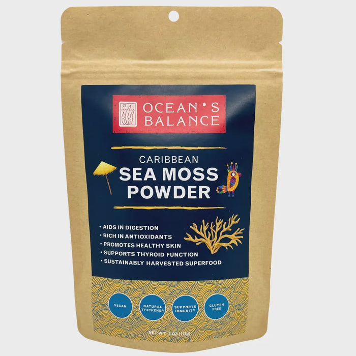 Wildcrafted Caribbean Sea Moss Powder