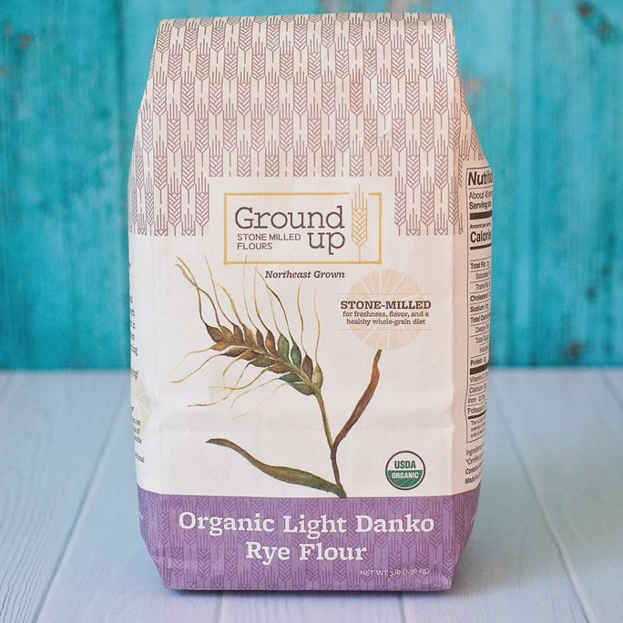 "Ground Up" Organic Light Rye Flour