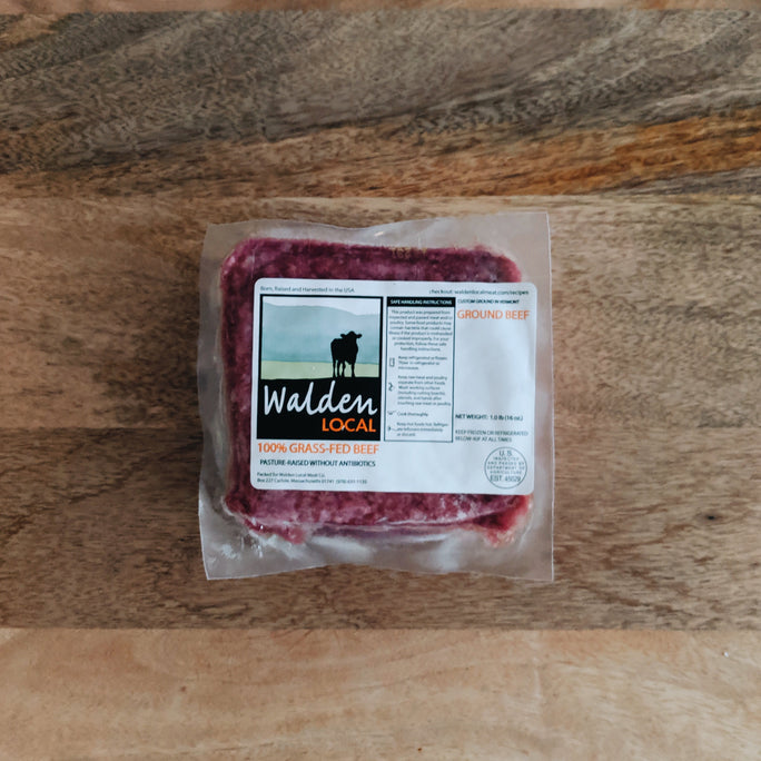 Ground Beef (Pastured) - Walden Local