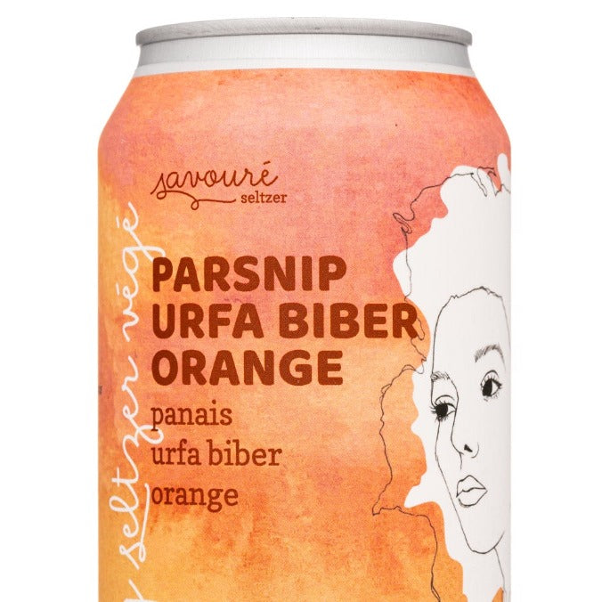 Seltzer: Parsnip Urfa Biber Orange
