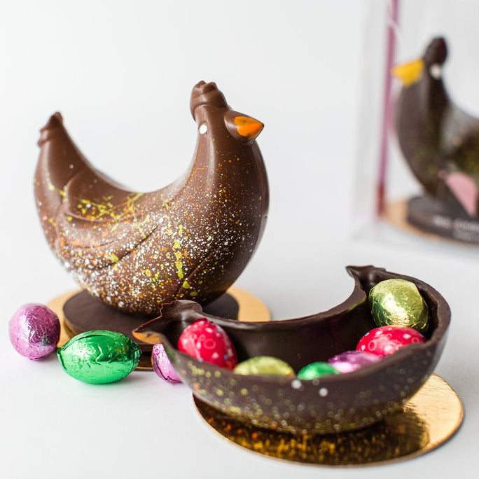 NU Chocolat Chocolate Hens