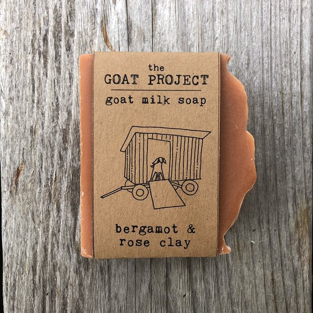 Goat Milk Soap: Bergamot & Rose Clay