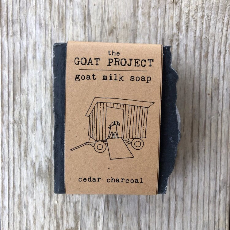 Goat Milk Soap: Cedar Charcoal
