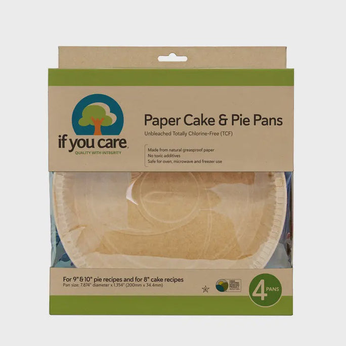 Unbleached Paper Cake & Pie Pans