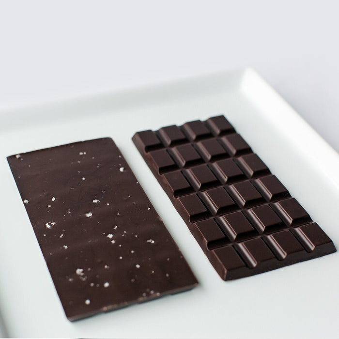 NU Chocolat Fleur de Sel Dark Bar