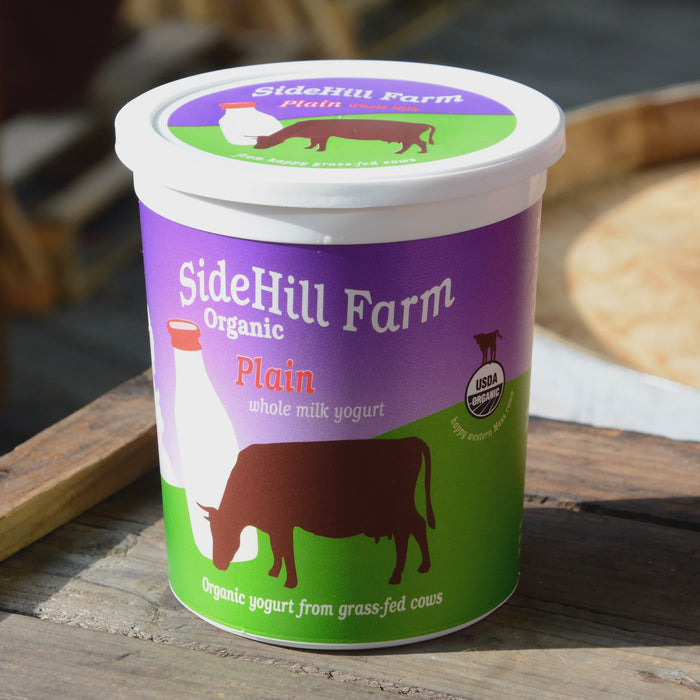 Yogurt, Plain: Sidehill Farm (32oz)