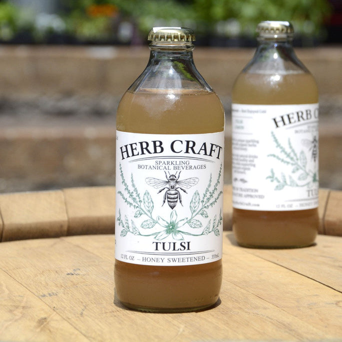 Herb Craft Sparkling Beverages: Tulsi Ginger